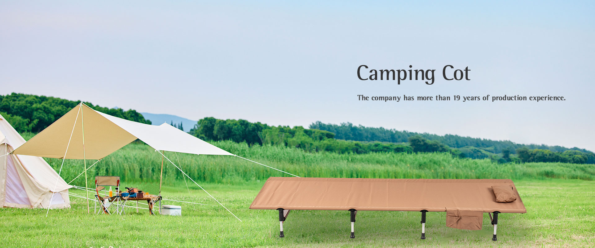 China Camping Cot Pengeluar dan Pembekal